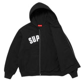 Supreme 25FW Thermal Lined Zip Up Hooded Sweatshirt